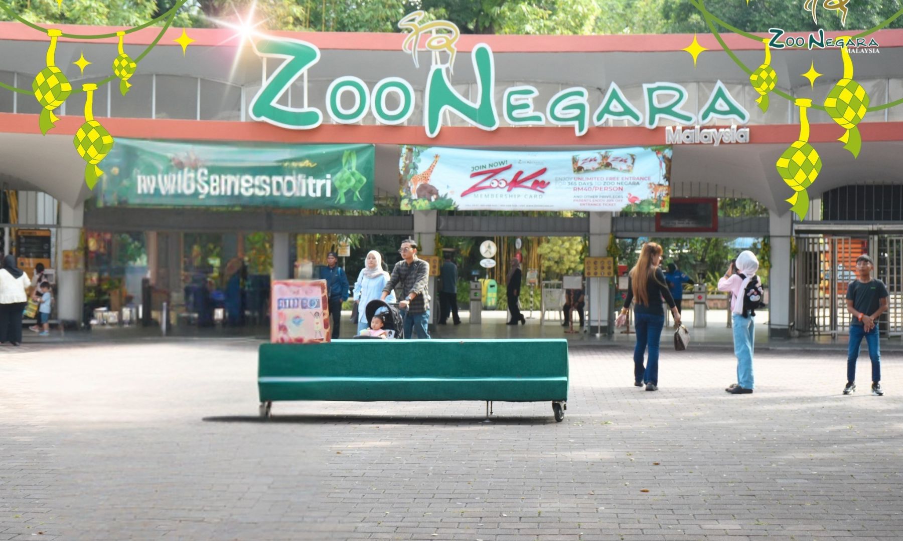 マレーシア最大級の動物園『マレーシア国立動物園（Zoo Negara）』到着